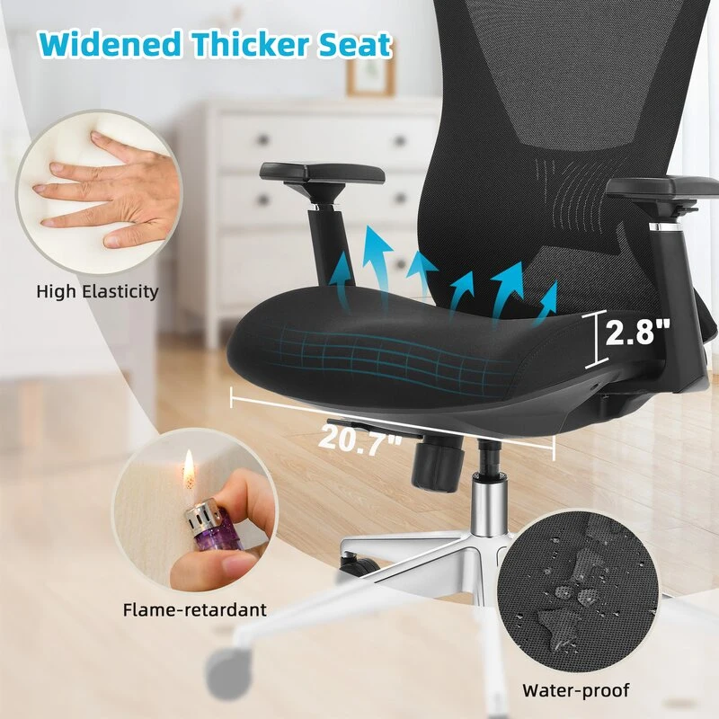 Exclusive Upholstery Back Design Ergonomic Adjustable Mesh Office Chair