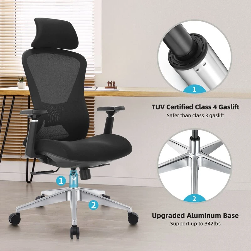 Exclusive Upholstery Back Design Ergonomic Adjustable Mesh Office Chair