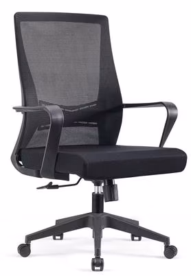 High Back Adjustable Revolving Manager Executive White Swivel Lift Ergonomic Mesh Fabric Gaming Office Chair with Headrest